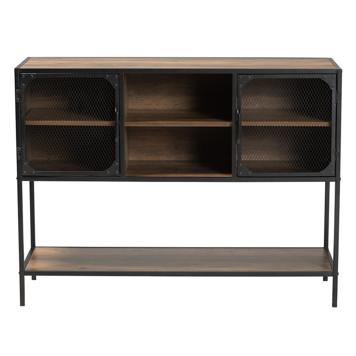 CARDEA  INDUSTRIAL WALNUT BROWN 2-DOOR SIDEBOARD