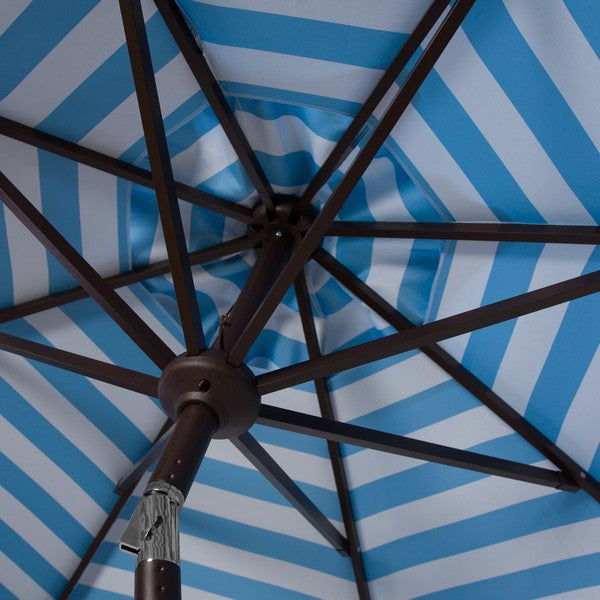 Athens 11 Ft Rnd Crank Umbrella/Baby Blue