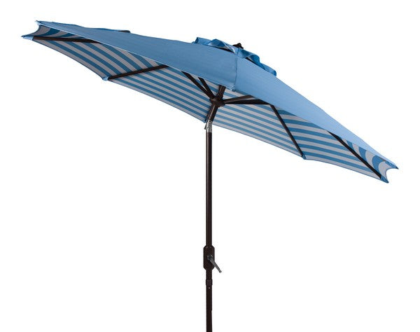 Athens 11 Ft Rnd Crank Umbrella/Baby Blue