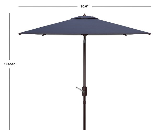 Athens 7.5 Ft Square Crank Umbrella