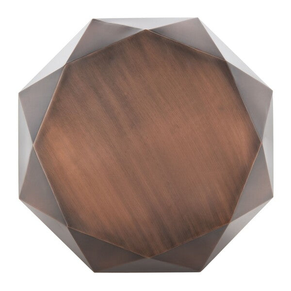 Astrid Faceted Coffee Table/Cooper