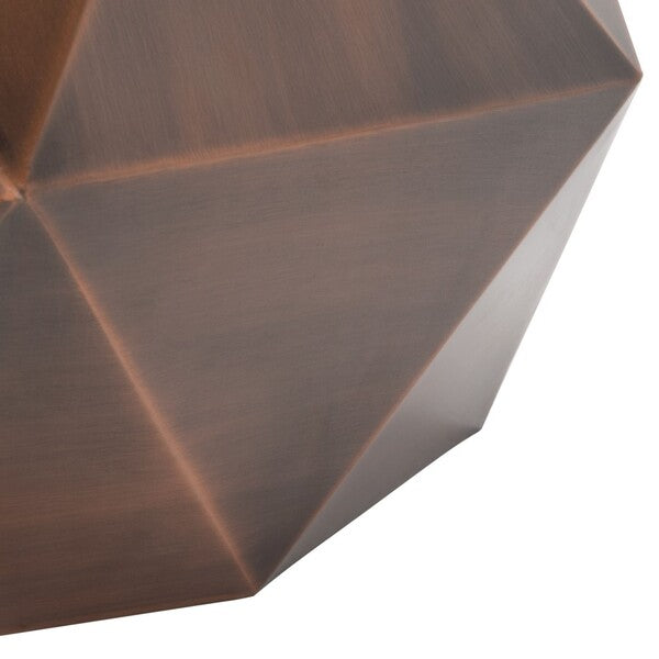 Astrid Faceted Coffee Table/Cooper