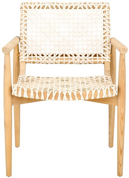 Sianna Accent Chair/Natural White