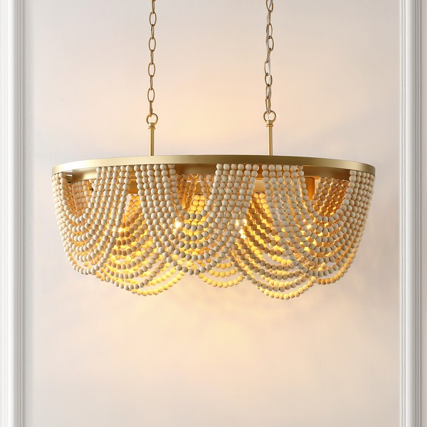 ALLURI CHANDELIER/GOLD NATURAL