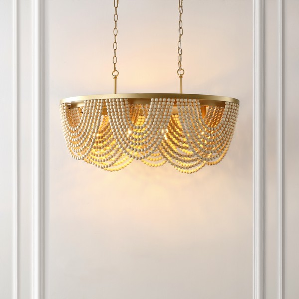 ALLURI CHANDELIER/GOLD NATURAL