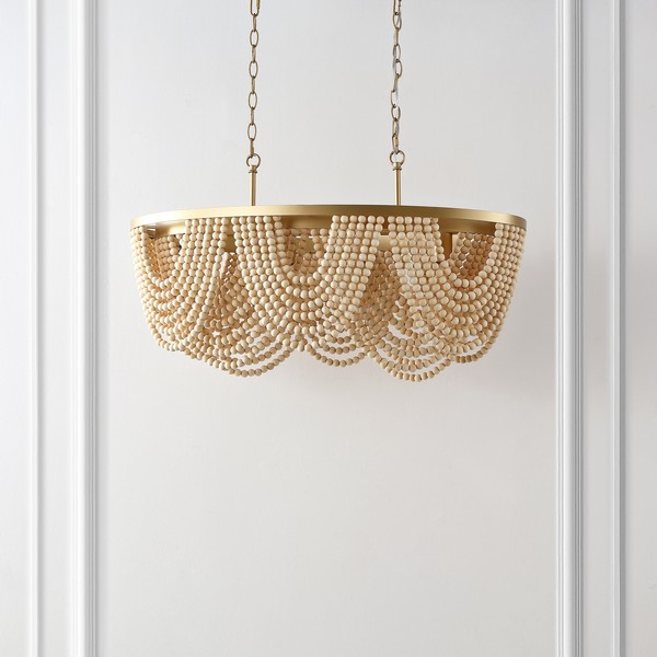 ALLURI CHANDELIER/GOLD NATURAL