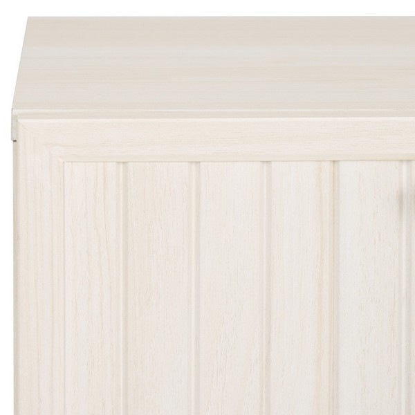 Axelle 1 Drawer Nightstand/Bleached White