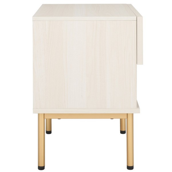 Axelle 1 Drawer Nightstand/Bleached White