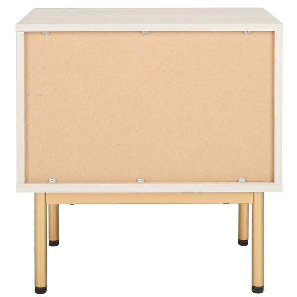 Axelle 1 Drawer Nightstand/Bleached White