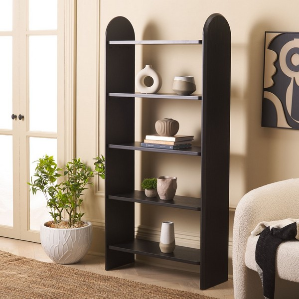 Syura Ribbed Etagere/Black