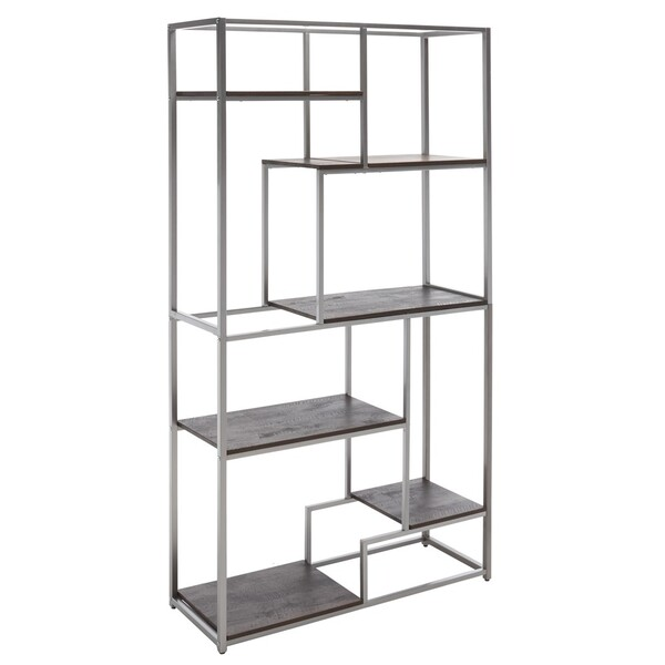 Rege 7 Shelf Etagere/Silver