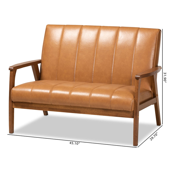 Nikko Mid Century Loveseat - Cool Stuff & Accessories