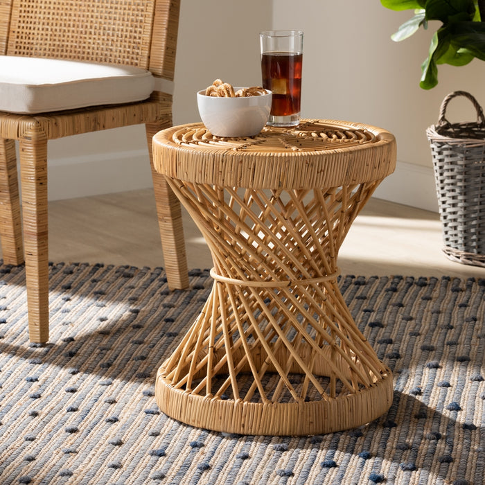 Seville Rattan End Table - Cool Stuff & Accessories