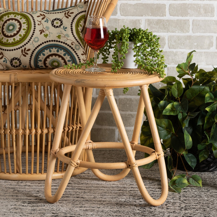 Rinjani Rattan End Table