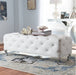 Stella White Modern Bench - Cool Stuff & Accessories