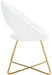 Aliena White Accent Chair - Cool Stuff & Accessories