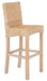 Tobie Rattan Bar Stool/Natural White Wash - Cool Stuff & Accessories