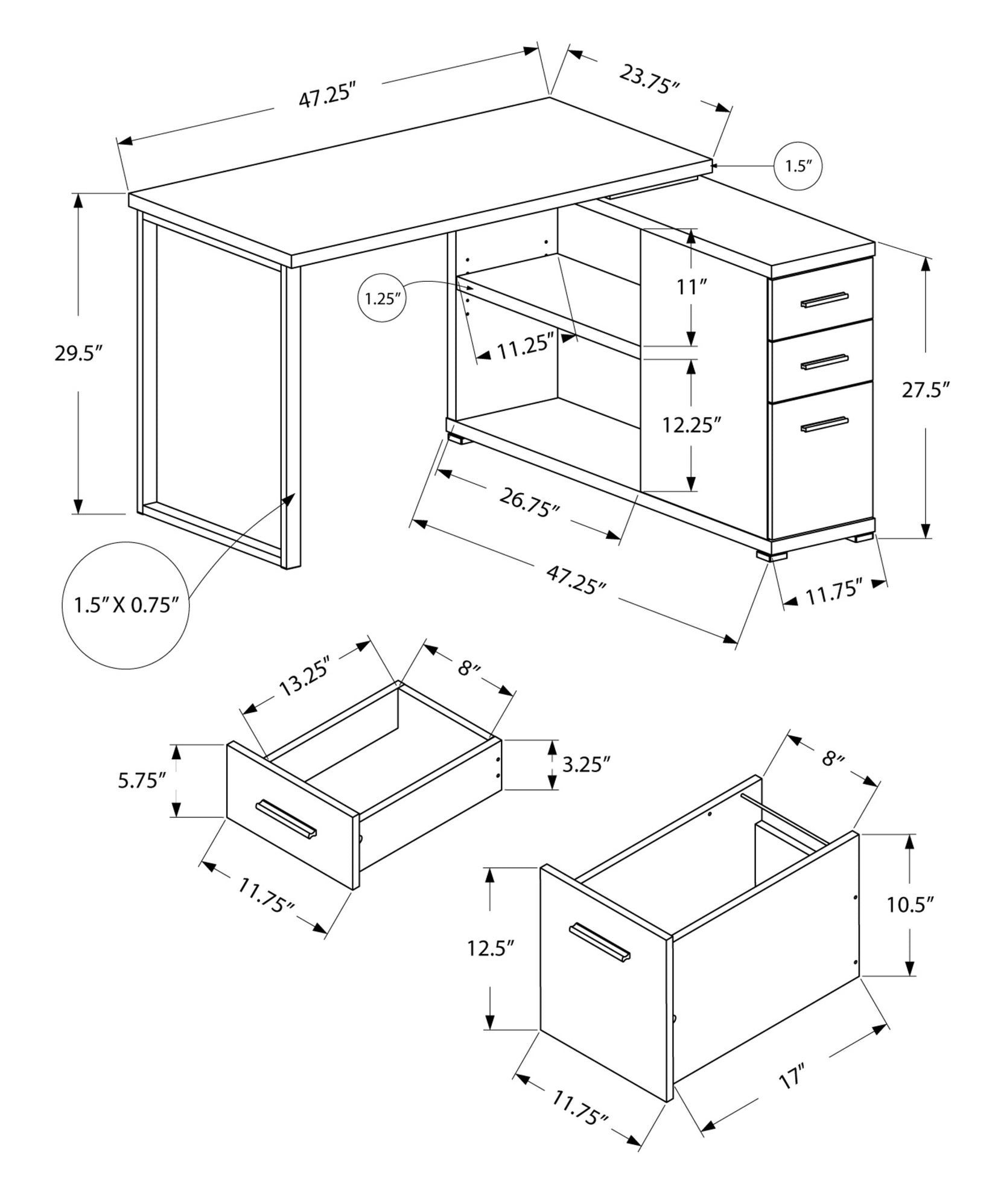 Small Corner Desk — Cool Stuff & Accessories