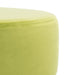 Abrea Light Green Round Ottoman - Cool Stuff & Accessories