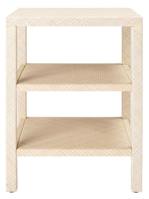 Apis Raffia 2 Shelf Accent Table - Cool Stuff & Accessories