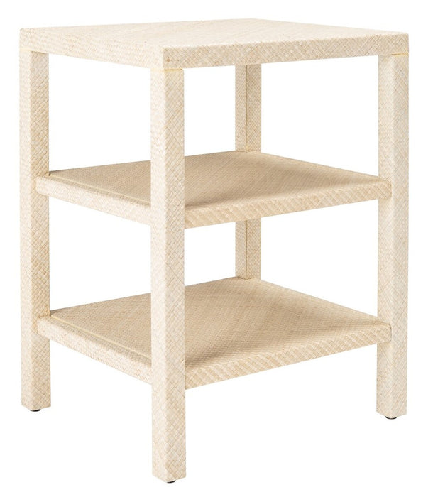 Apis Raffia 2 Shelf Accent Table - Cool Stuff & Accessories