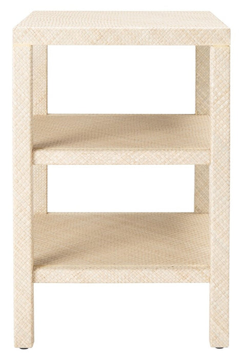 Apis Raffia 2 Shelf Accent Table - Cool Stuff & Accessories