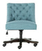 Soho Tufted Linen Swivel Desk Chair - Cool Stuff & Accessories