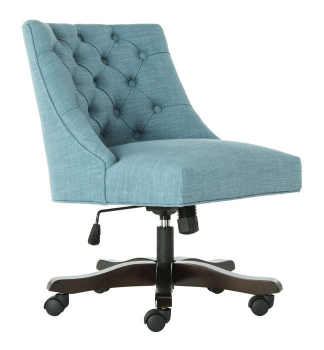 Soho Tufted Linen Swivel Desk Chair - Cool Stuff & Accessories